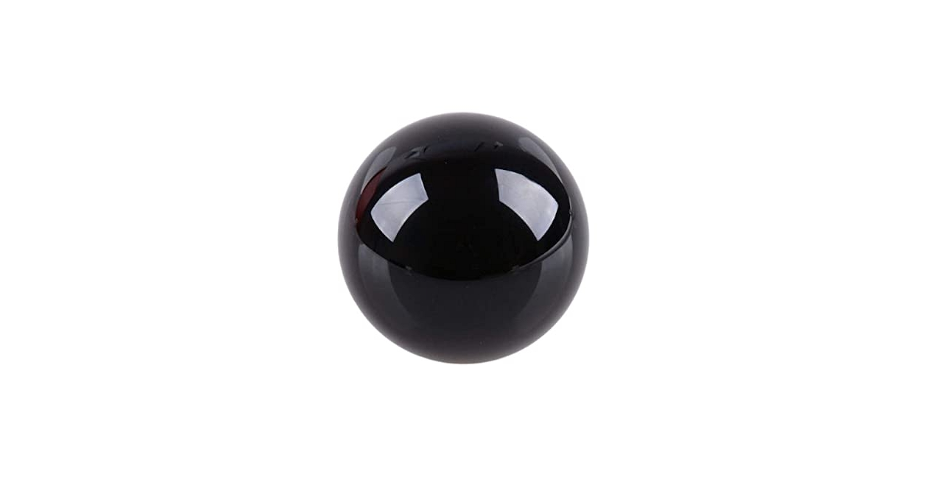 天然黒曜石　クリスタルボール　５ｍｍ Amazon.co.jp: 1PC大型天然黒曜石磨かれたクォーツ球体黒い治癒
